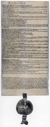 Magna Carta, English Charter Originally Issued in 1215