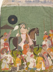 Maharana Jagat Singh II in Procession, ca. 1745