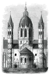 Mainz Cathedral, Rhine, Germany