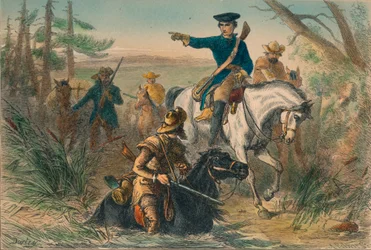 Major Washington on His Mission to the French Commander