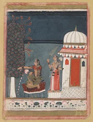 Malashri Ragini from a Ragmala series, 1640