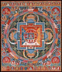 Mandala of Jnanadakini, late 14th century