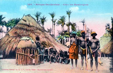 Mankaigne village, Western Africa