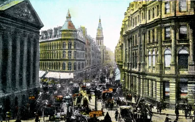 Mansion House and Cheapside, London, Early 20th Century