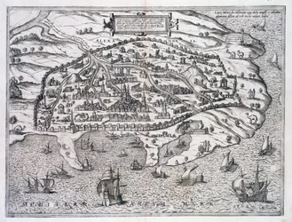Map of Alexandria, Egypt