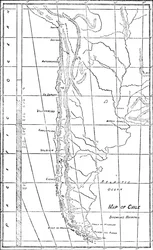 Map of Chile