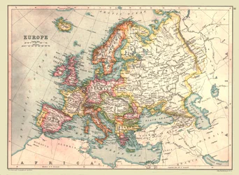 Map of Europe