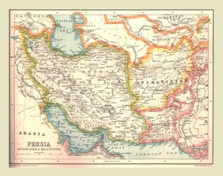 Map of Persia