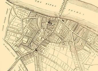 Map of Southwark