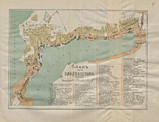 Map of Vladivostok