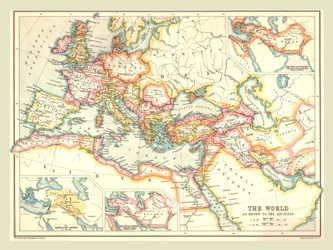 Map of the Ancient World, 1902