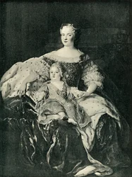 Maria Leszczynska and the Dauphin