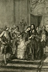 Marie Antoinette Taking Leave of the Mother