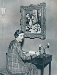 Marie Ney in her Flat, c. 1934