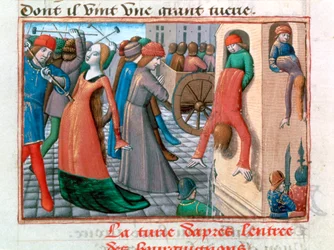 Massacre of the Armagnacs by the Bourguignons, Paris, 1418