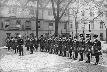 May Day parade in the Tower of London