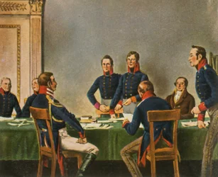 Meeting of the Reorganisation Commission in Königsberg, 9 July 1807