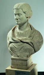 Melitene, Priestess of the Mother of the Gods, Roman Marble Bust, Consecrated 162 AD