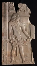 Mentuemhat as Priest with Staff and Scepter