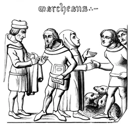 Merchants, 14th century 1849