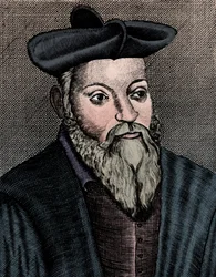 Michel Nostradamus, French physician and astrologer, 17th century