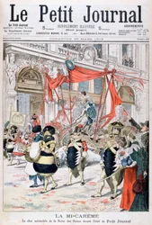 Mid-Lent Carnival Float of the Queen of the Queens