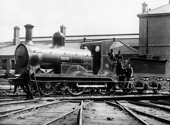 Midlands and Great Western Railway Ireland 2-4-0 Locomotive Rob Roy