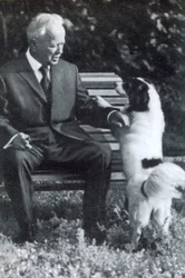Mikhail Sholokhov, Russian author, Veshenskaya, USSR, 1960s