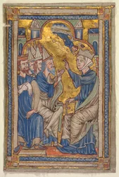 Miniature from a Compendium of Saints Lives: Saint Catherine of Alexandria