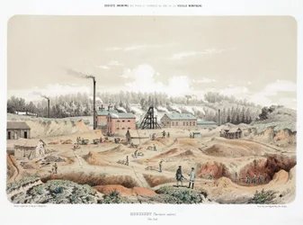 Mining, Metal Ores Zinc Mine, Neutral Moresnet