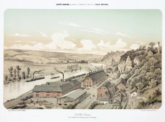 Mining, Metal Ores Zinc Works, Flone, Belgium