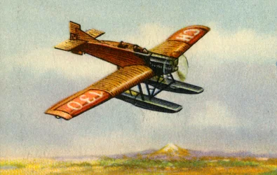 Mittelholzers flight to Africa, 1926