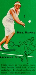 Mme. Mathieu - Backhand Drive
