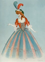 Mme Rejane - Role de la Montansier. - La Montansier, 1904