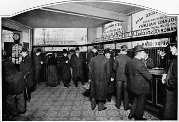 Money Exchange Department, Thomas Cook & Son, Ludgate Circus, City of London