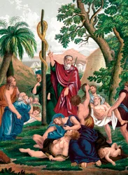 Moses and the Brazen Serpent, c. 1860