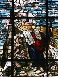Moses Holding the Tables of the Law, Vienna, Austria