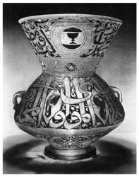 Mosque lamp, c1350