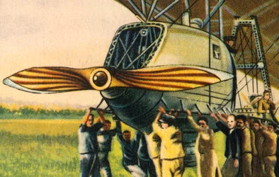 Motor Gondola of a Zeppelin, 1932