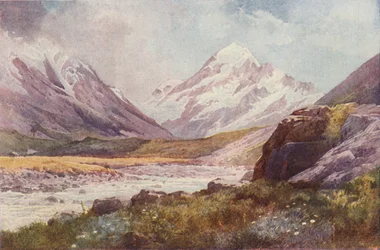 Mount Cook, New Zealand, 1923