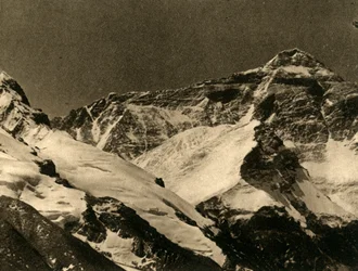 Mount Everest from the Base Camp