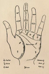 Mounts and Phalanges, 1912