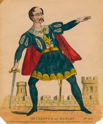 Mr. Creswick as Hamlet