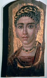Mummy Portrait of an Egyptian Woman