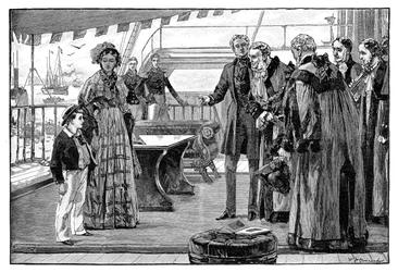 Municipal Dignitaries Introduced to the Prince of Wales, c1840s