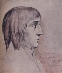 Napoleon Bonaparte in 1785, Aged Sixteen