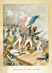 Napoleon at Arcola Bridge, 15 November 1796