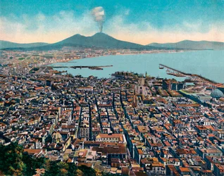 Napoli - Panorama Da S. Martino, View from San Martino
