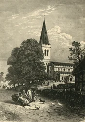 Naseby Church, 1898