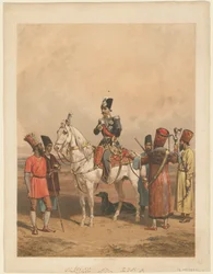 Nasser al-Din Shah Qajar, Shahanshah of Persia, c. 1850
